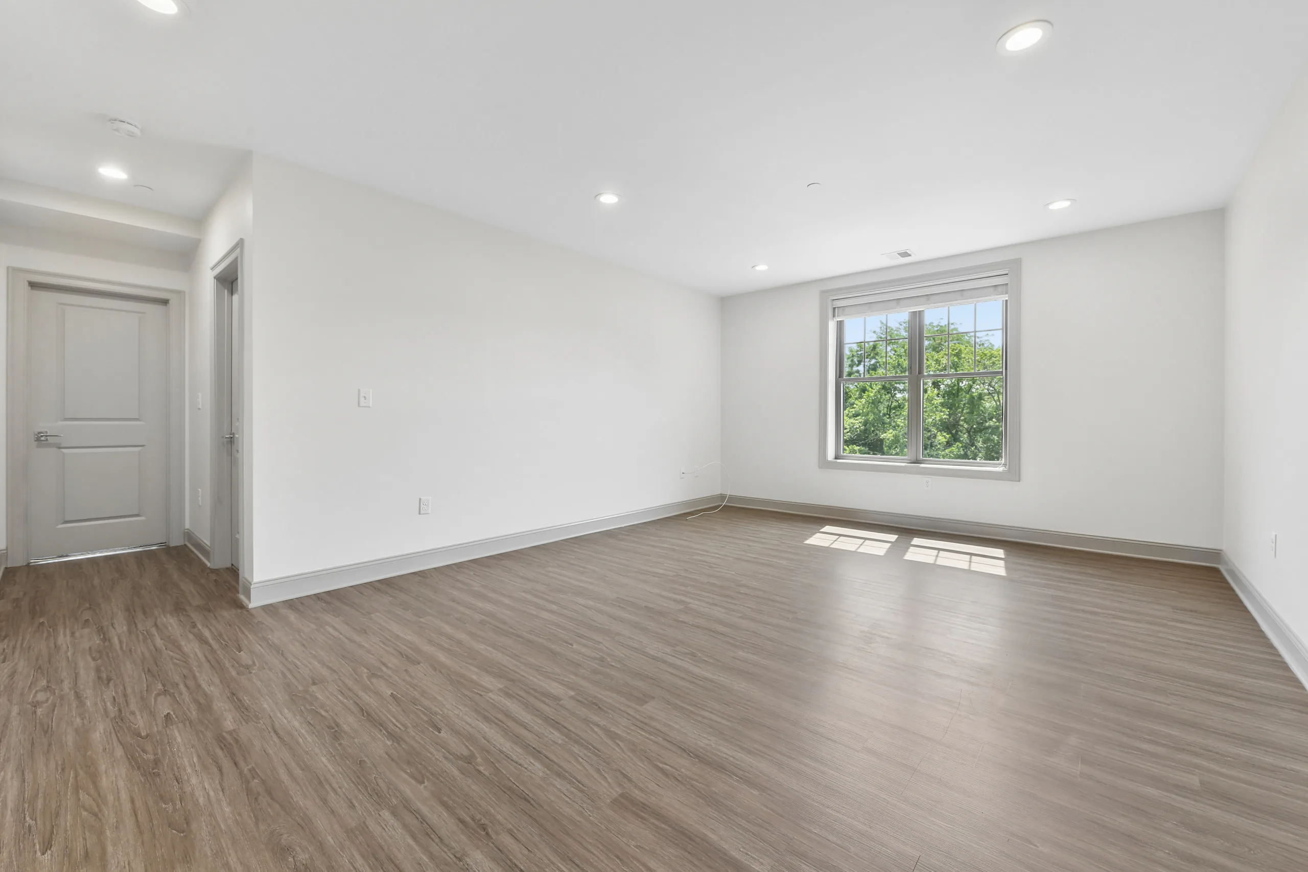 Living area with natural light at 1580 River St #4D